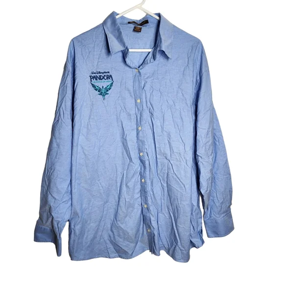 Disney Cast Member Shirt Pandora World of Avatar 4XL Button Up Shirts